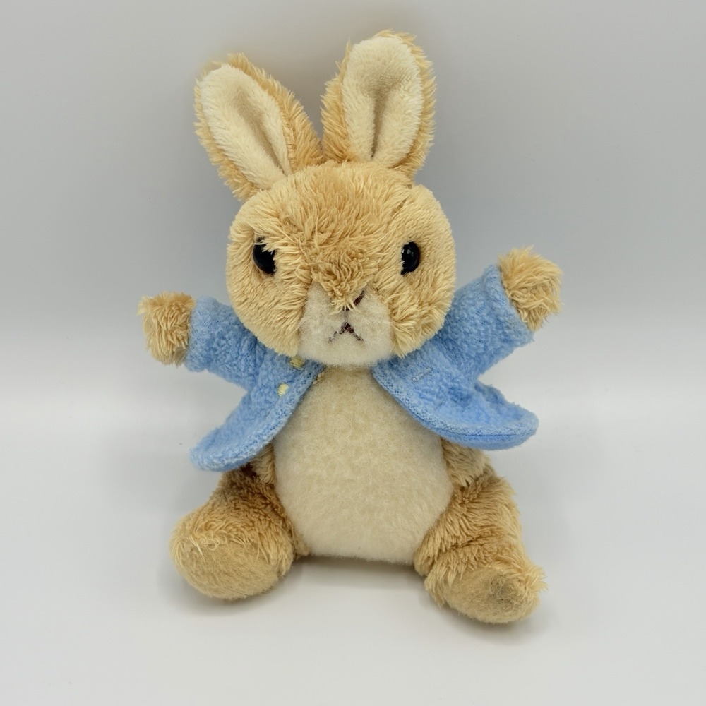Peter Rabbit Gund Mini Plush Stuffed Animal Toy Collectible 5" Tiny Cute